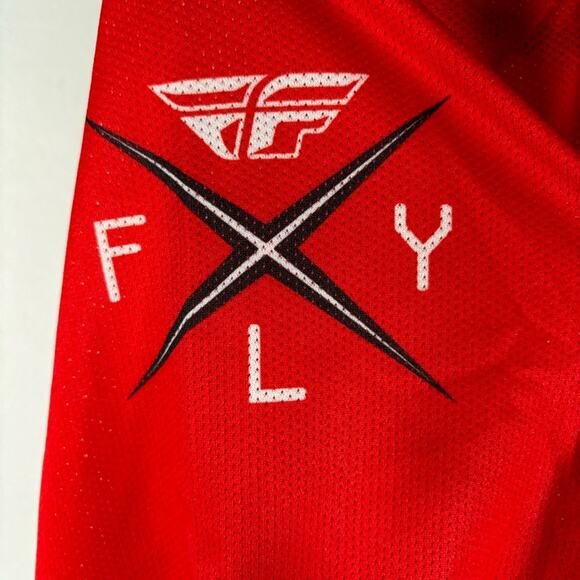 Fly Racing Model Kinetic Mesh Tech Long-sleeve Moto Shirt Size 2XL - Picture 7 of 11